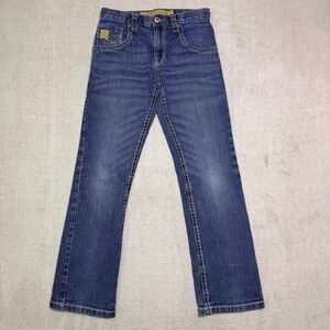 Cinch Jeans Boys Size 12R (27x28) Slim Bootcut Western Rodeo Denim Whisker Fade